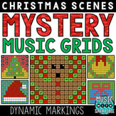 Christmas Mystery Music Grids - Dynamics Digital Resources